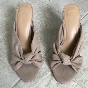 Kaari Blue Katie Heel Sandal, Size 7.5